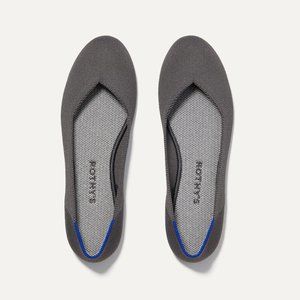 Rothy's The Flat in Pebble Grey Color